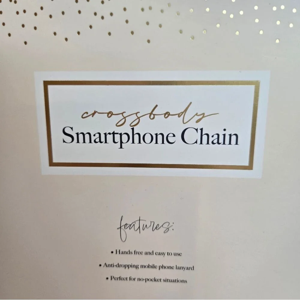 Smartphone Chain Crossbody NEW Vivitar Colorful Beads Lanyard